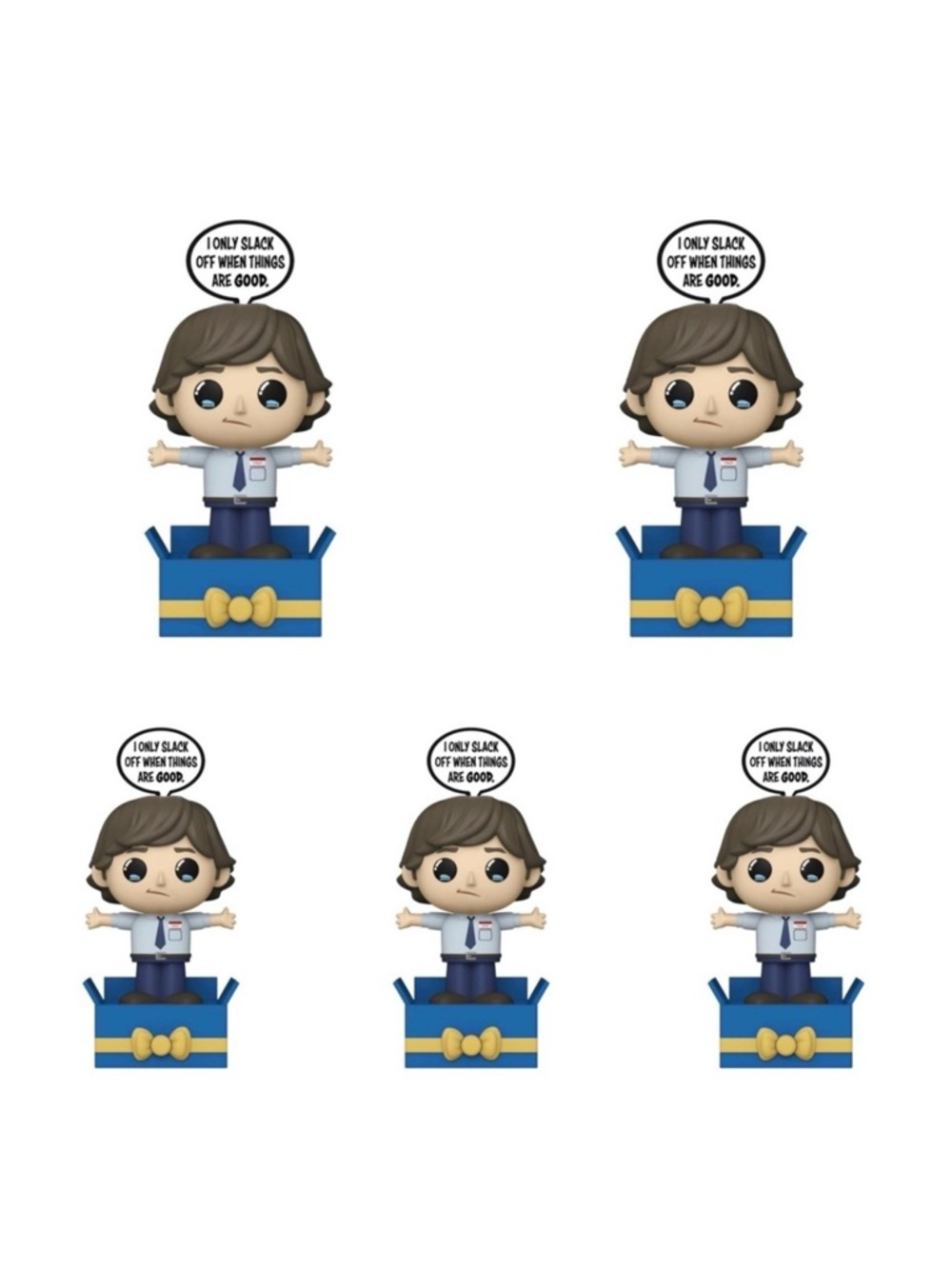 5 Disney Jim Halpert - Peacock - The Office - Funko POPsies Vinyl Pop-Up Figures